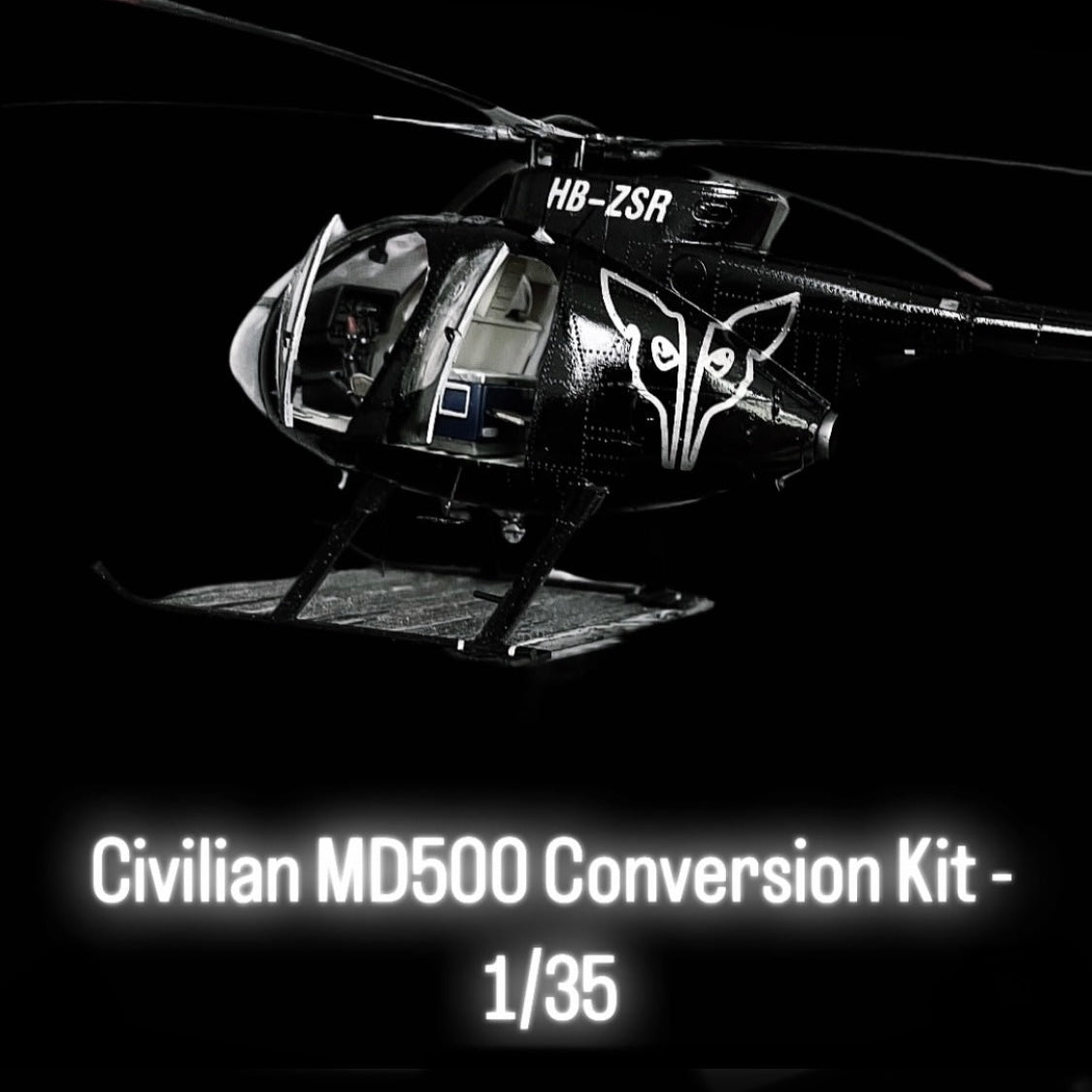 Civilian MD500 Conversion Kit - 1/35