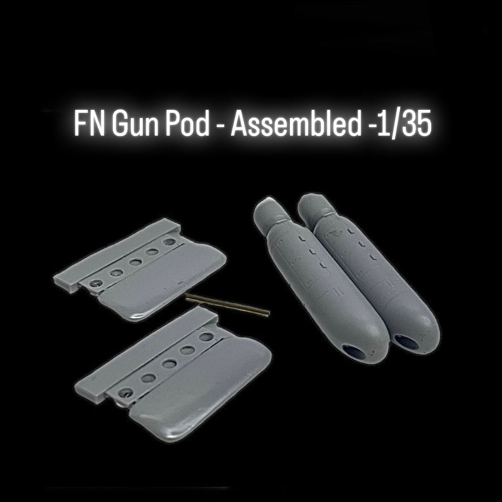 FN Gun Pod - Assembled -1/35