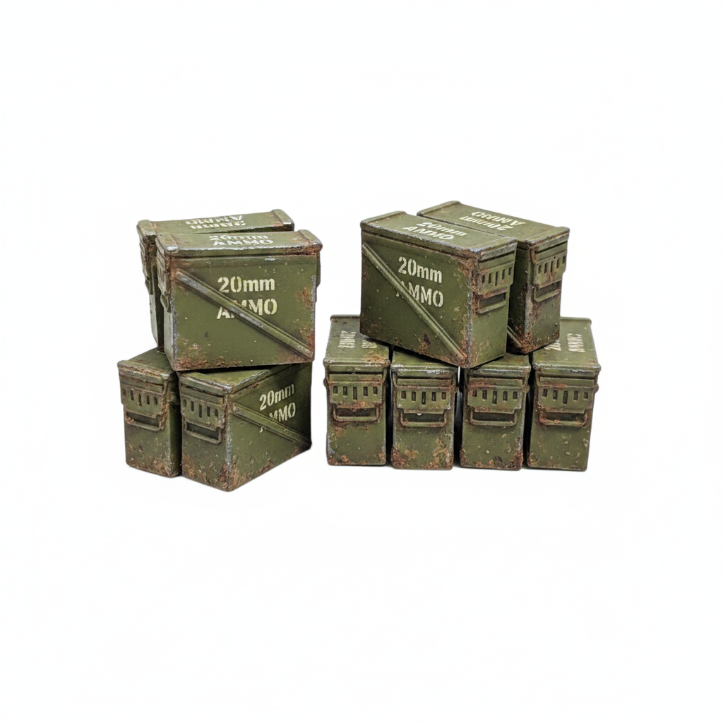 20mm Ammunition Boxes -1/48