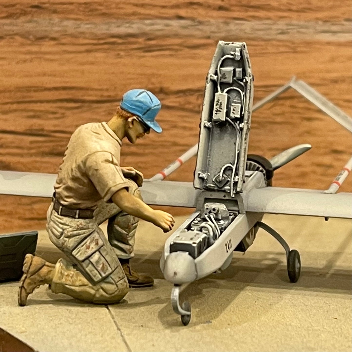 RQ-7B UAV detail kit for the Academy Hobby Kit 12117 - 1/35