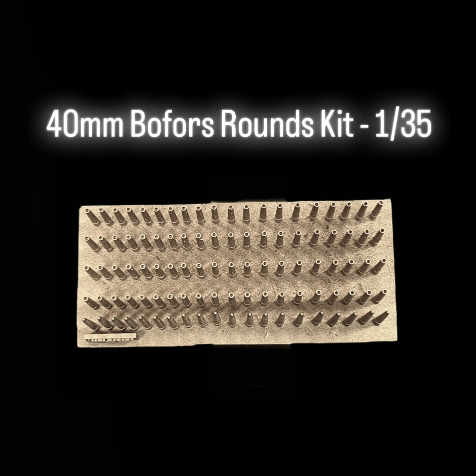 40mm Bofors Rounds Kit - 1/35