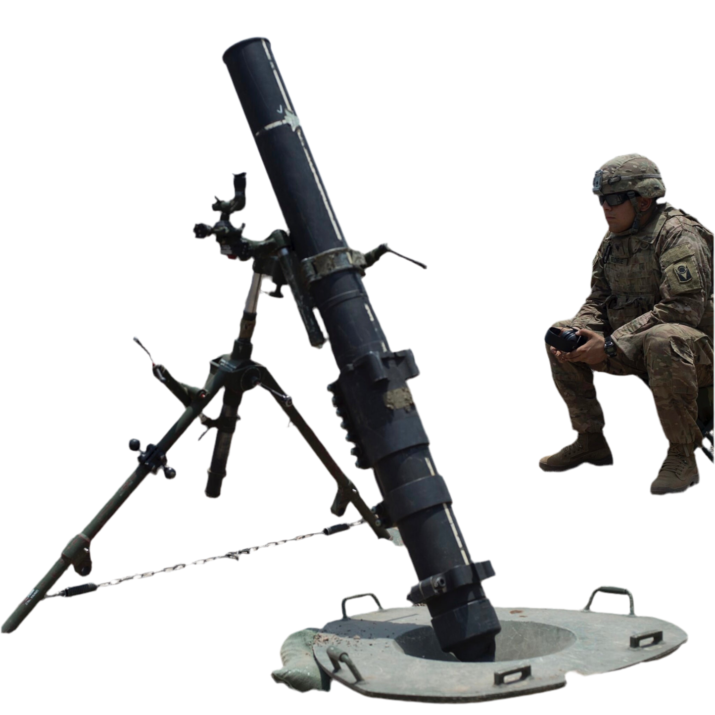 120mm Mortar – Soltam K6/M120 – 1/35