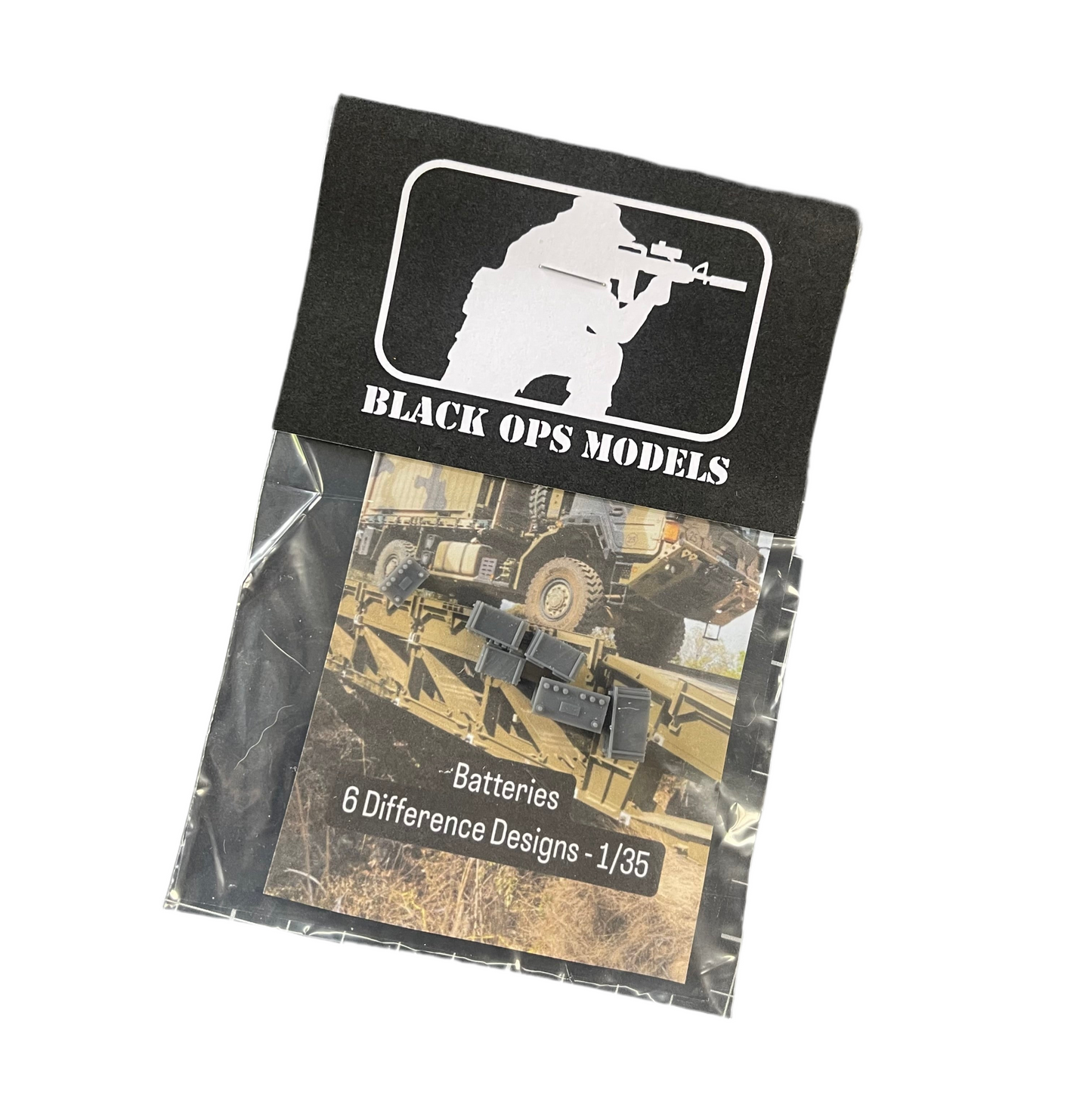 Batteries - 6 Difference Designs - 1/35