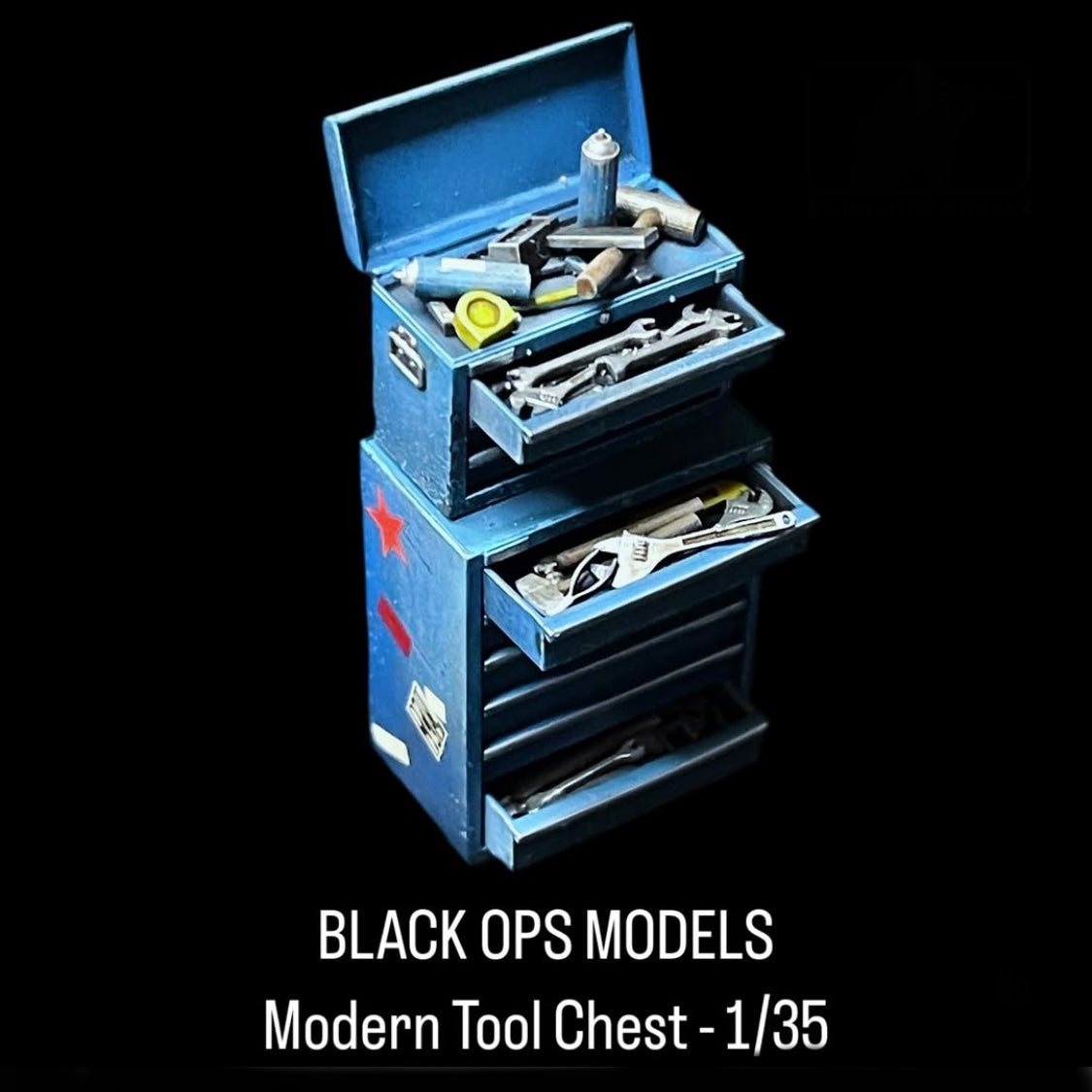 Modern Tool Chest and Tools - 1/35