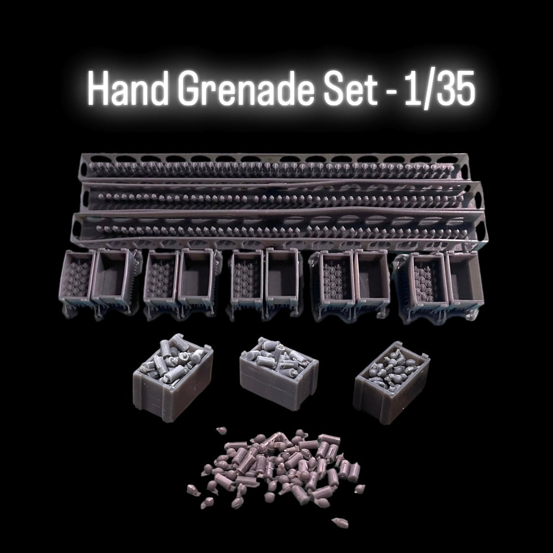 Hand Grenade Set - 1/35