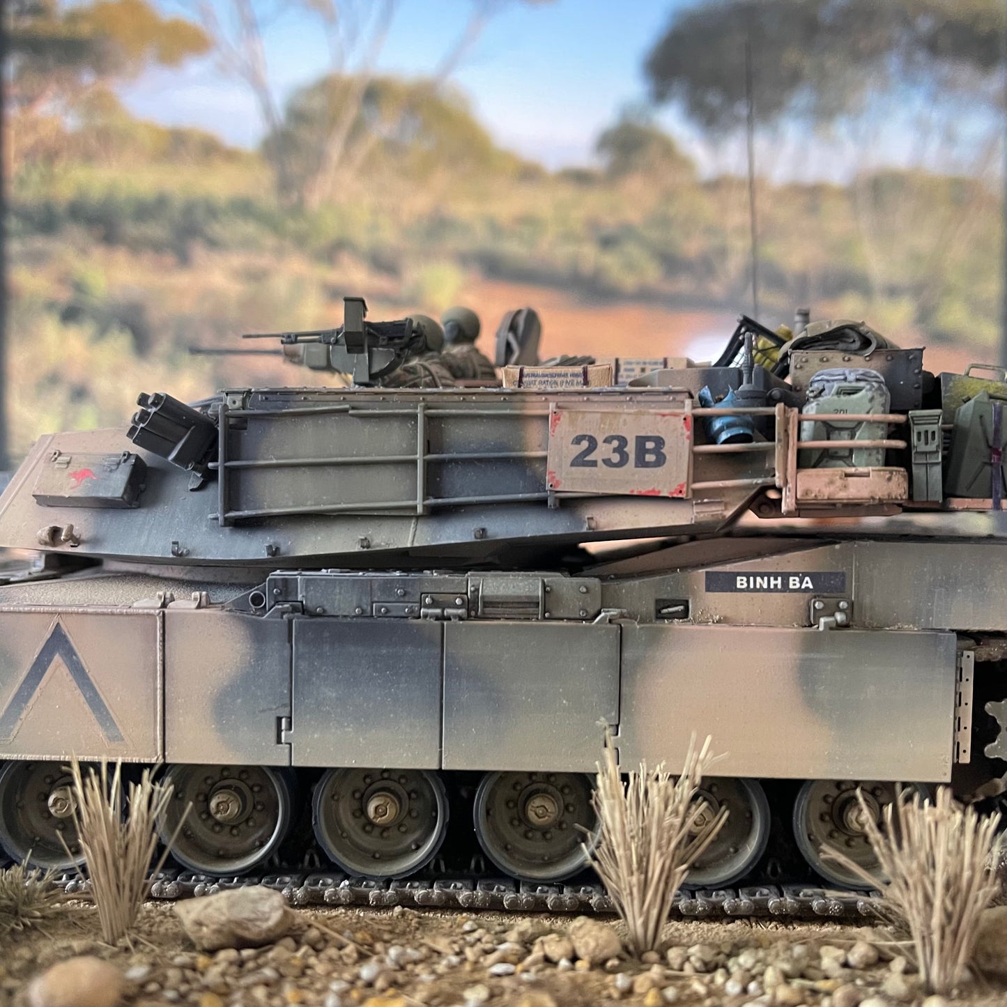 Australian Army Abrams M1A1 AIM SA for the Dragon M1A2 SEP #3536 Conversion Kit