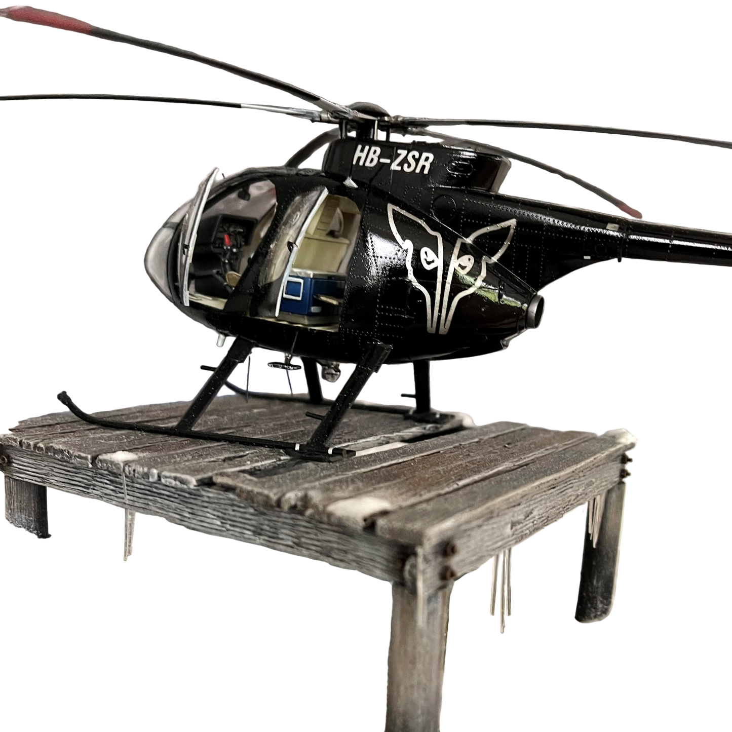 MD500 Civilian Conversion Kit for Dragon DML MD530G (kit #3526)- 1/35