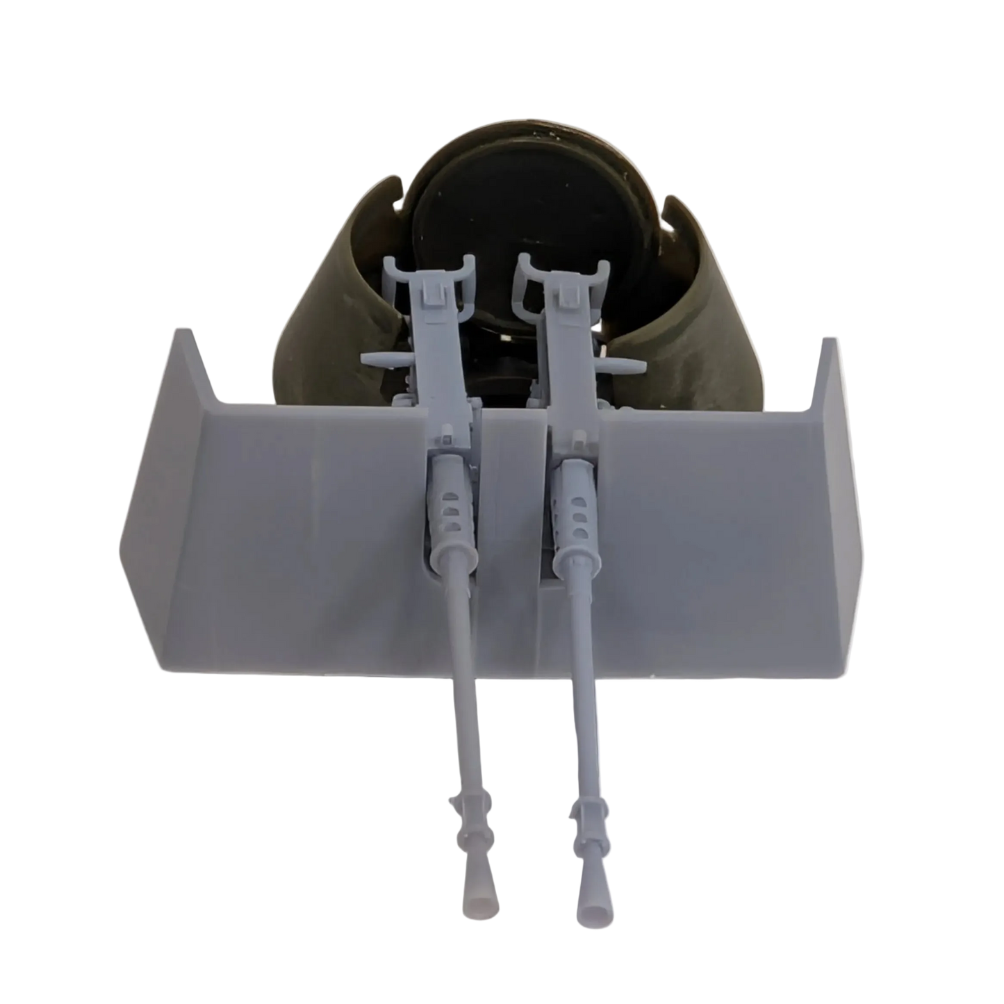 M2HB 50 Cal. Machine Gun Twin Mount & Improvised Gun Shield - 1/35