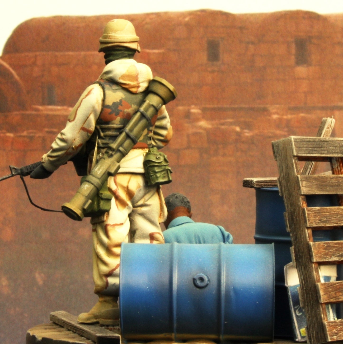 200L Fuel Drums and Standard ISO Pallet Kit - 1/35