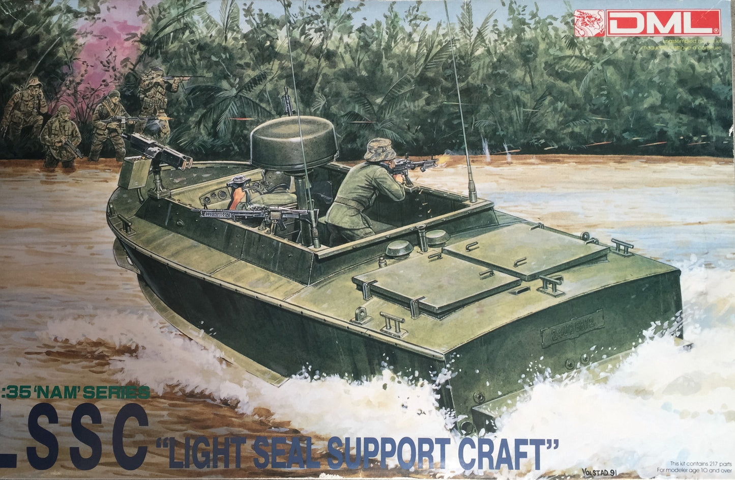 LSSC Engine Bay Conversion Kit for Dragon LSSC “NAM SERIES” - 3301 - 1/35