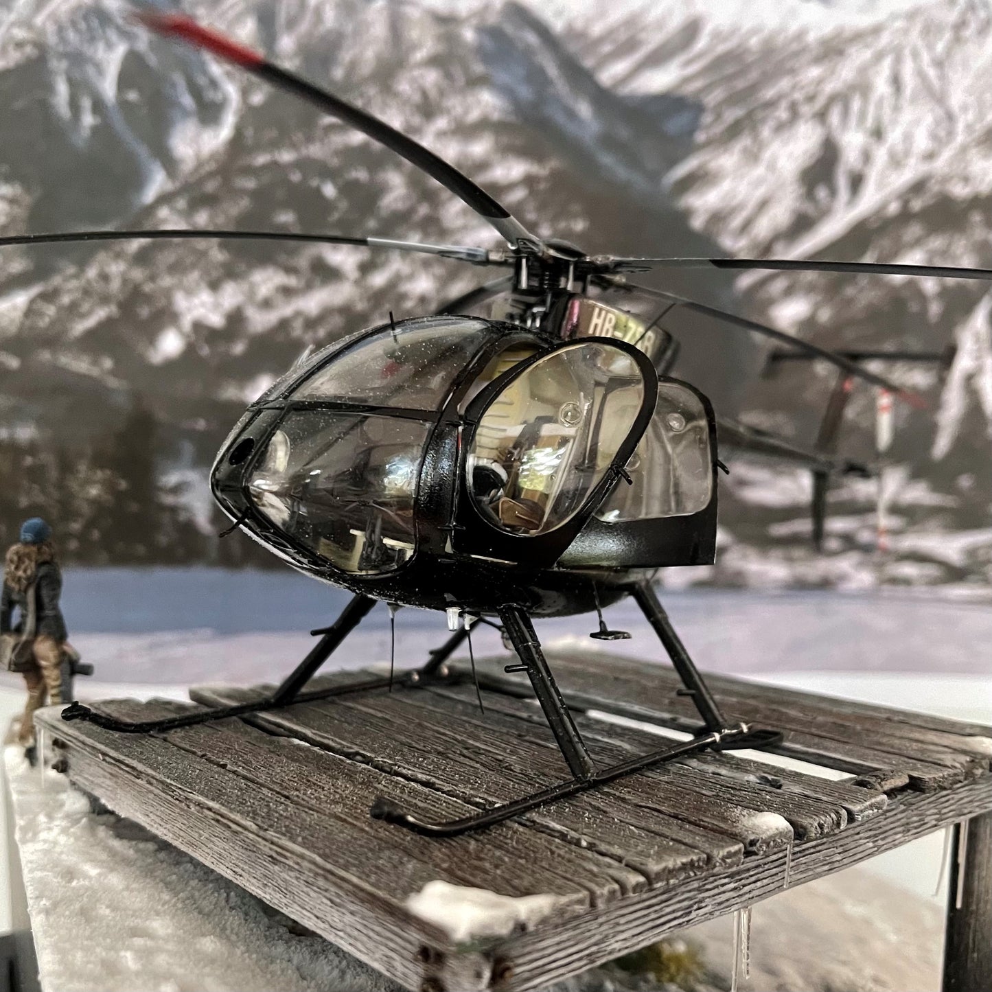 Civilian MD500 Conversion Kit - 1/35