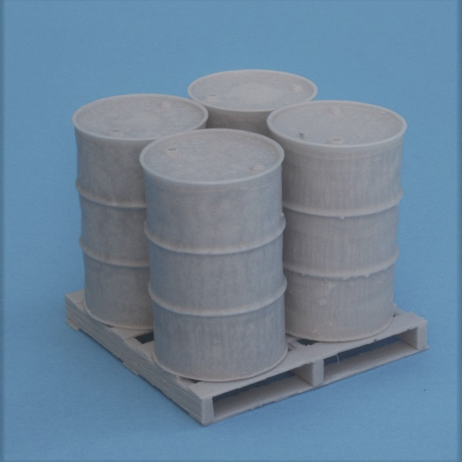 200L Fuel Drums and Standard ISO Pallet Kit - 1/35