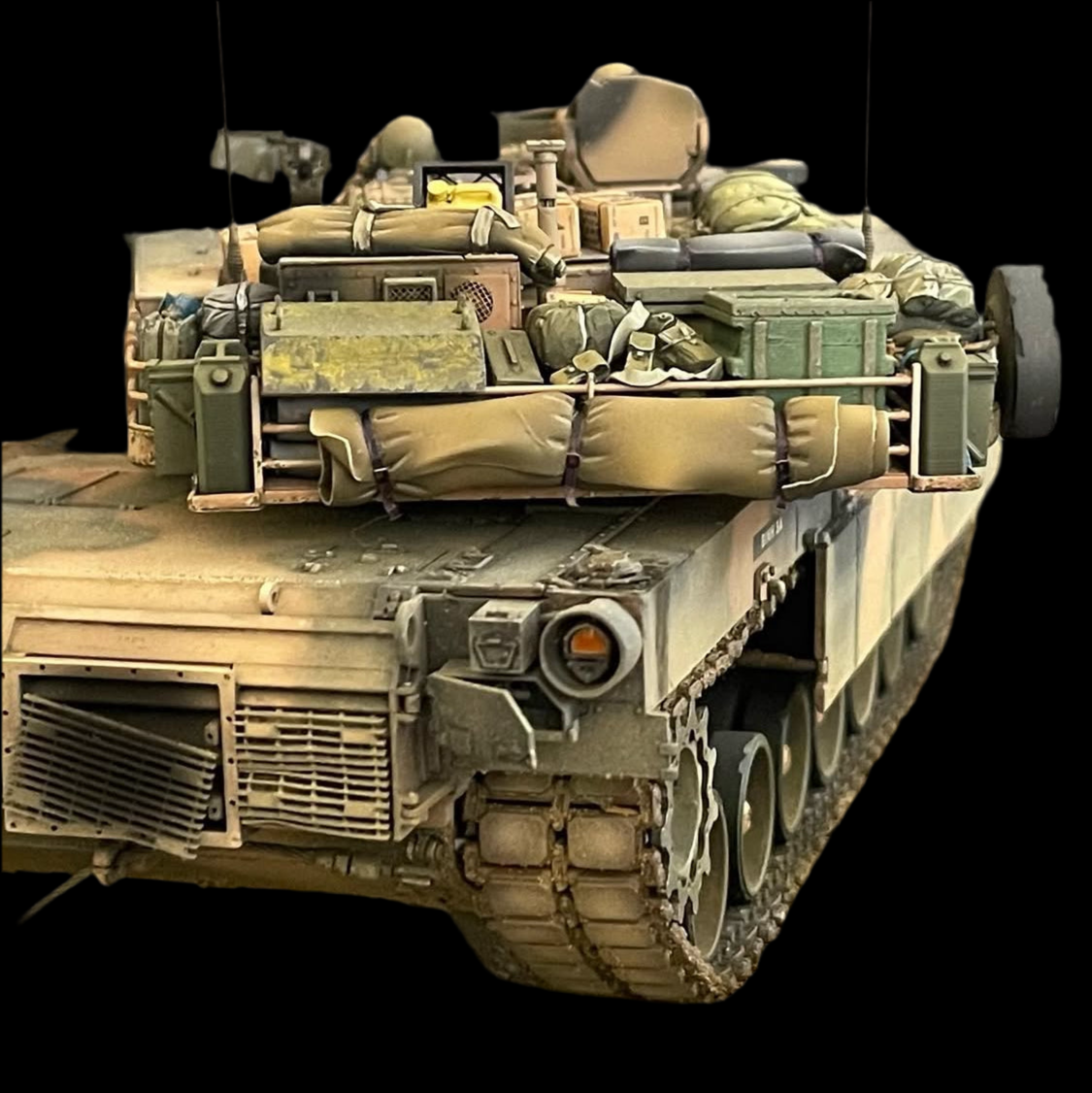 Australian Army Abrams M1A1 AIM SA for the  Dragon M1A2 SEP #3536 Conversion Kit