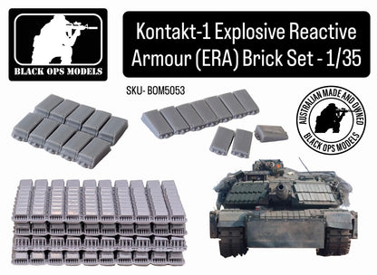 Kontakt-1 Explosive Reactive Armour (ERA) Brick Set - 1/35