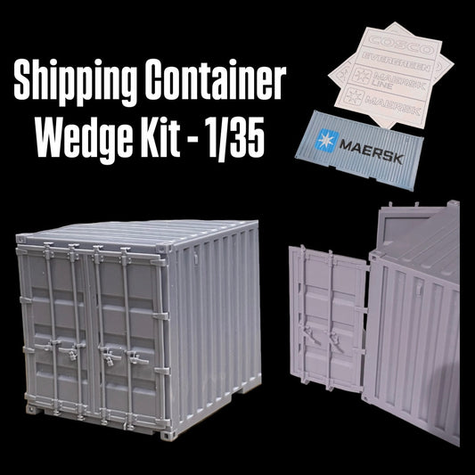 Shipping Container Wedge Kit - 1/35