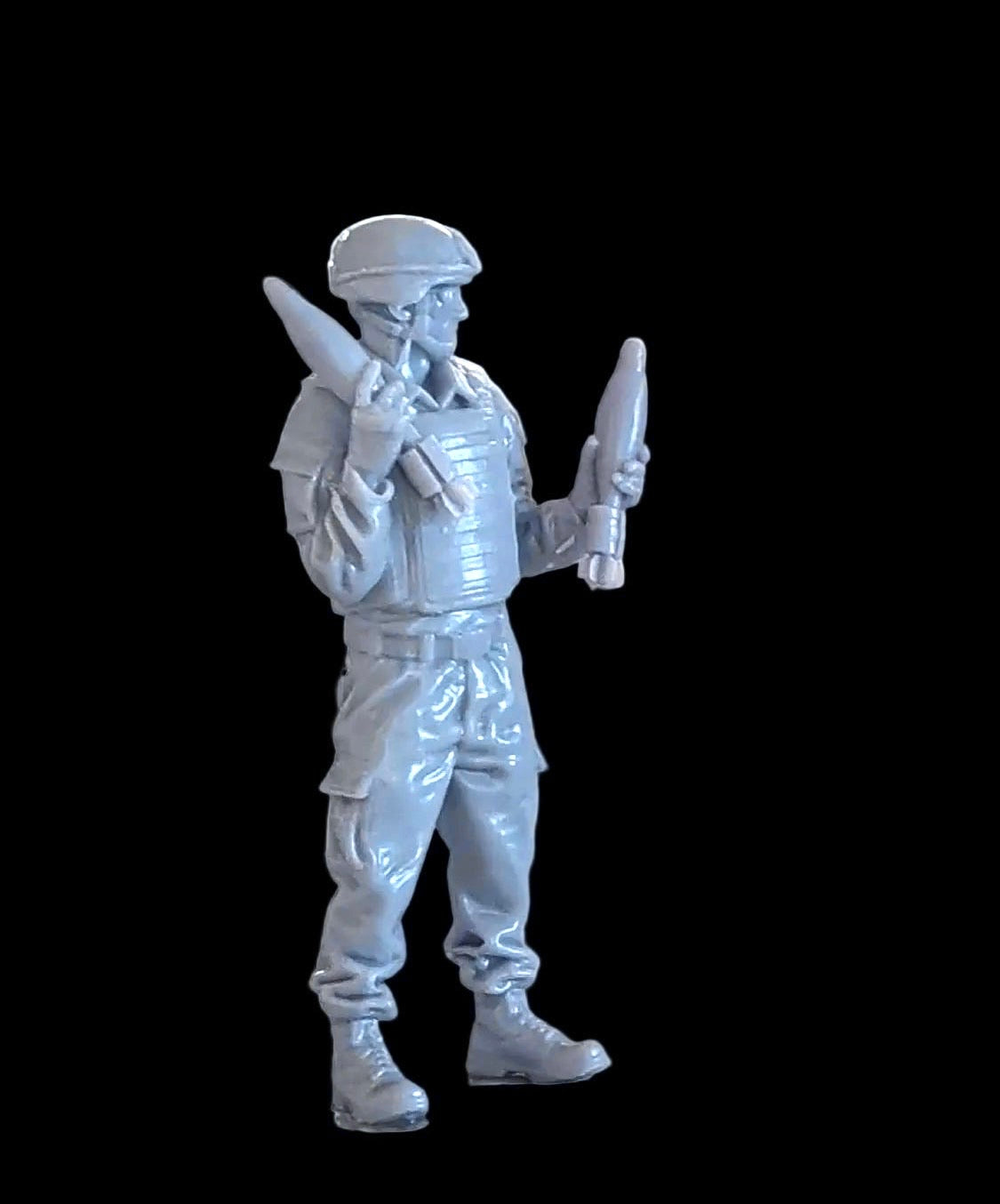 US 81mm Mortar Team & Ammunition Set - 1/48
