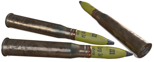 German 7.5cm KwK 40 Ammunition Set - 1/48
