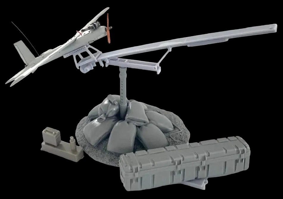 Silver Fox UAV Model and Accessories - 1/35