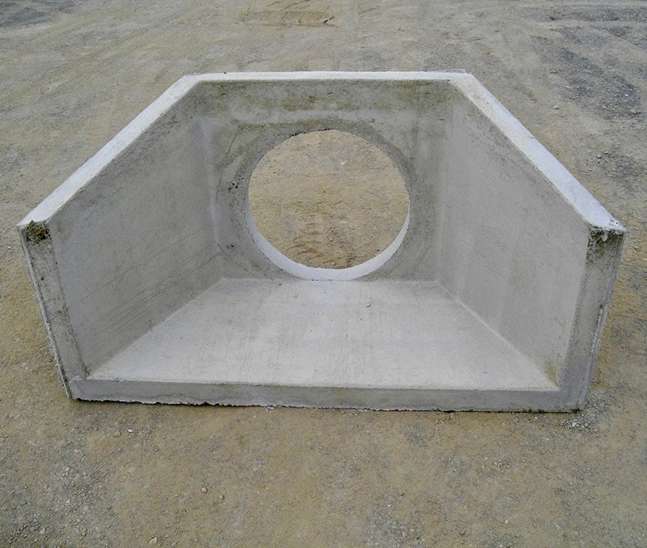 Concrete Culvert & Pipe Set - Large - 1/35