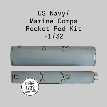 US Navy / Marine Corps Rocket Pod Kit - 1/32