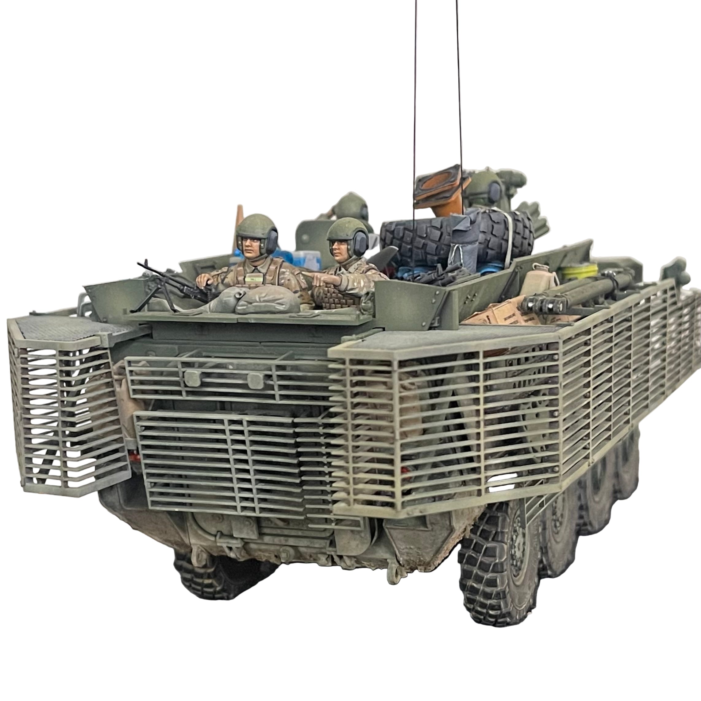 M1126 Stryker ICV Full Bar Armour Conversion Kit – 1/35 (AFV Club