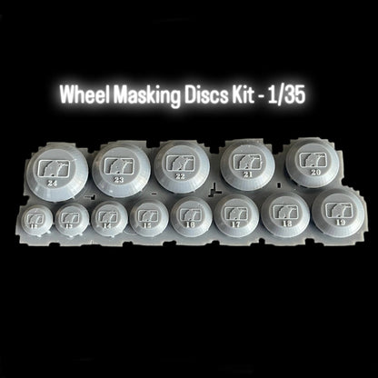 Wheel Masking Discs Kit - 1/35