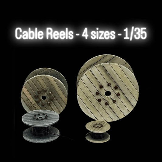 Cable Reels - 4 sizes - 1/35