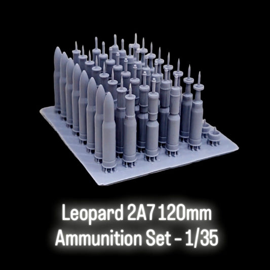 Leopard 2A7 120mm Ammunition Set – 1/35
