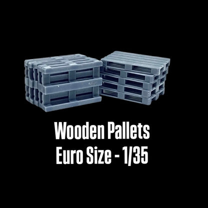 Timber Pallets - Euro Size - 1/35