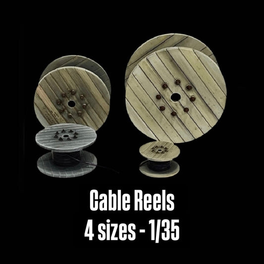 Cable Reels - 4 sizes - 1/35