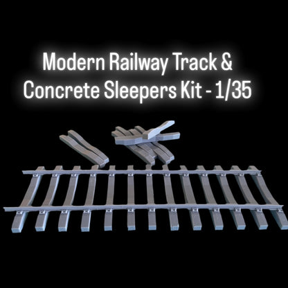 Modern Railway Track Kit - 1/35