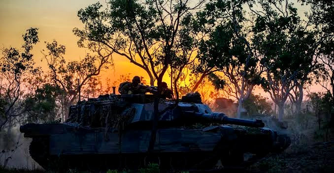 Australian Army Abrams M1A1 AIM SA for the  Dragon M1A2 SEP #3536 Conversion Kit