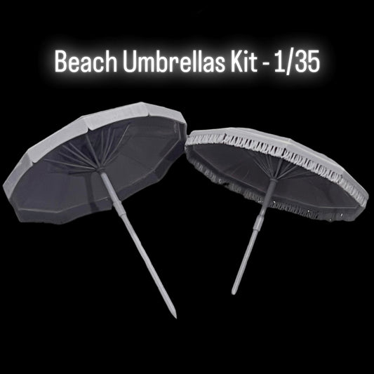 Beach Umbrellas Kit - 1/35