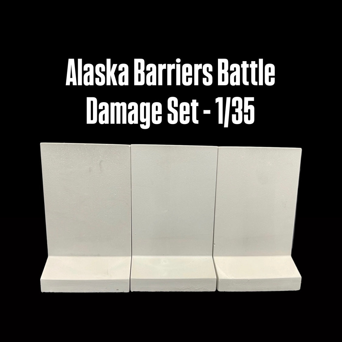 Alaska Barriers Battle Damage Set - 1/35