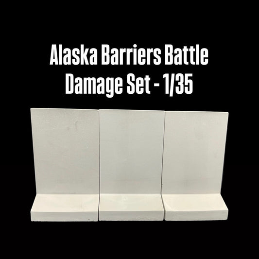 Alaska Barriers Battle Damage Set - 1/35