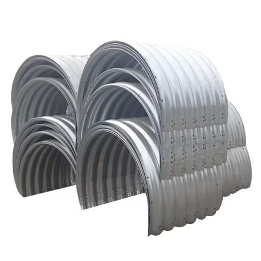Corrugated Culvert Bunker Set — 6ft & 4ft Sections - 1/48