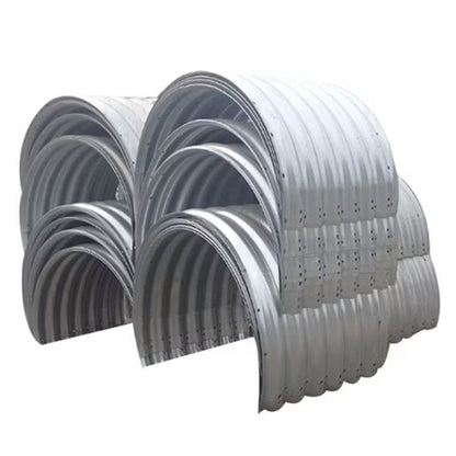 Corrugated Culvert Bunker Set — 6ft & 4ft Sections - 1/48