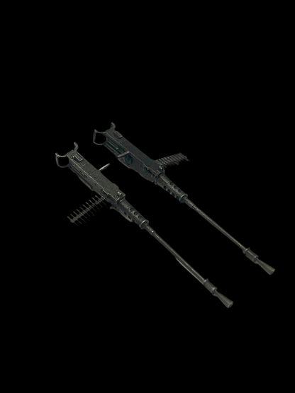 Twin .50 Cal Machine Gun Set Right & Left Feed- 1/35