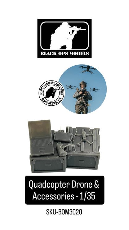 Quadcopter Drone & Accessories - 1/35