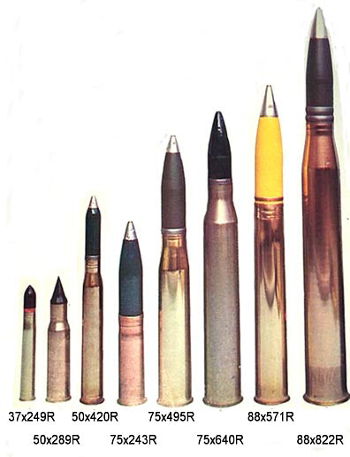 German 7.5cm KwK 40 Ammunition Set - 1/48
