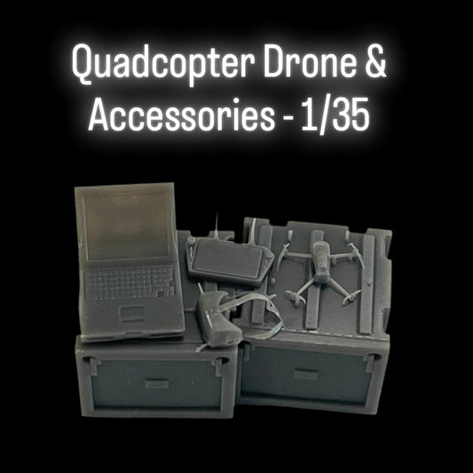 Quadcopter Drone & Accessories - 1/35
