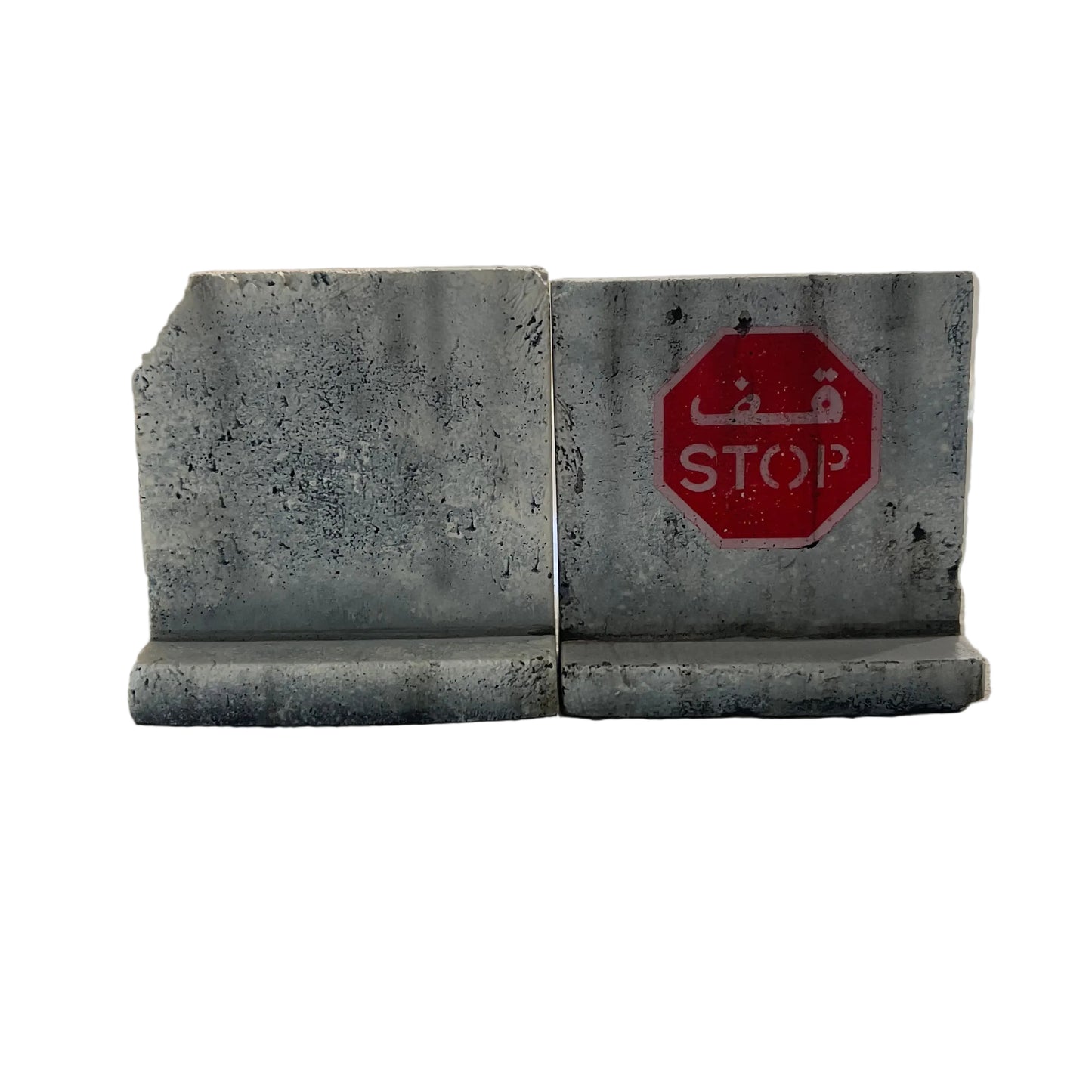 Texas T Barriers Battle Damage Set -1/35