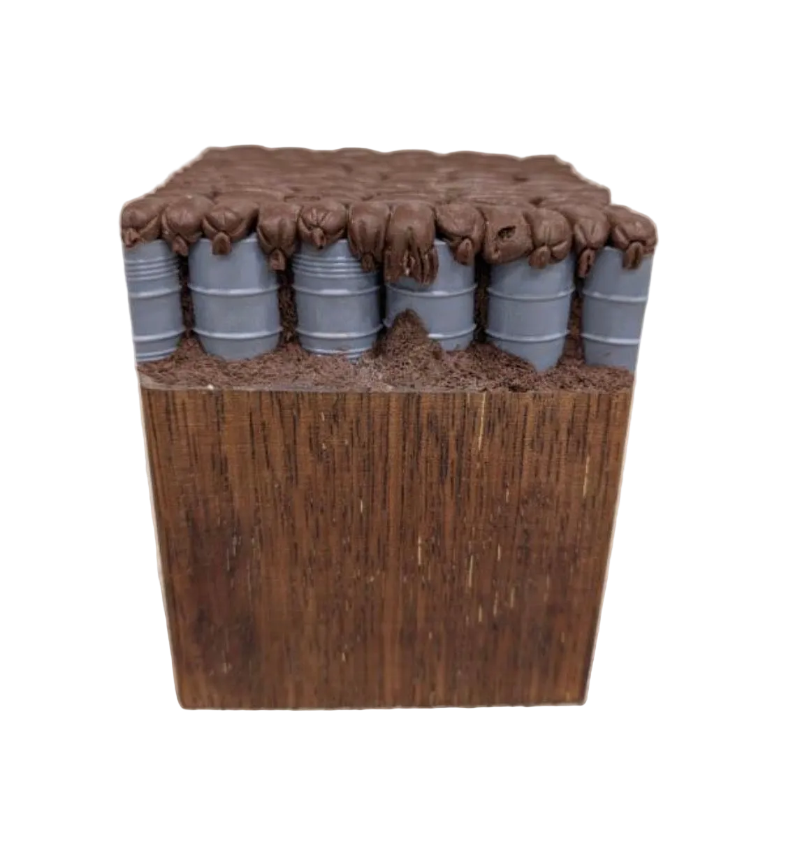200L Drum Bunker Wall Set – 1/35