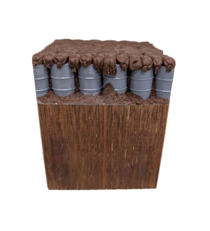 200L Drum Bunker Wall Set – 1/35