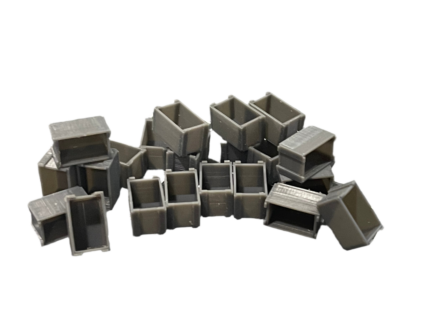 Small Wooden Supply Boxes - 1/35
