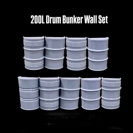 200L Drum Bunker Wall Set