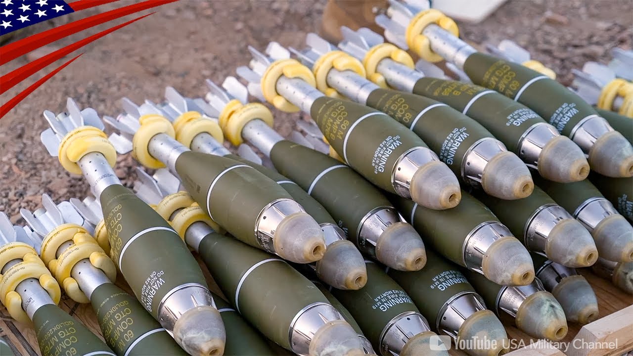 60mm Mortar Round Kit - 1/35