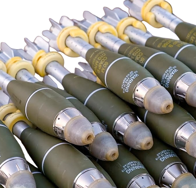 60mm Mortar Round Kit - 1/35