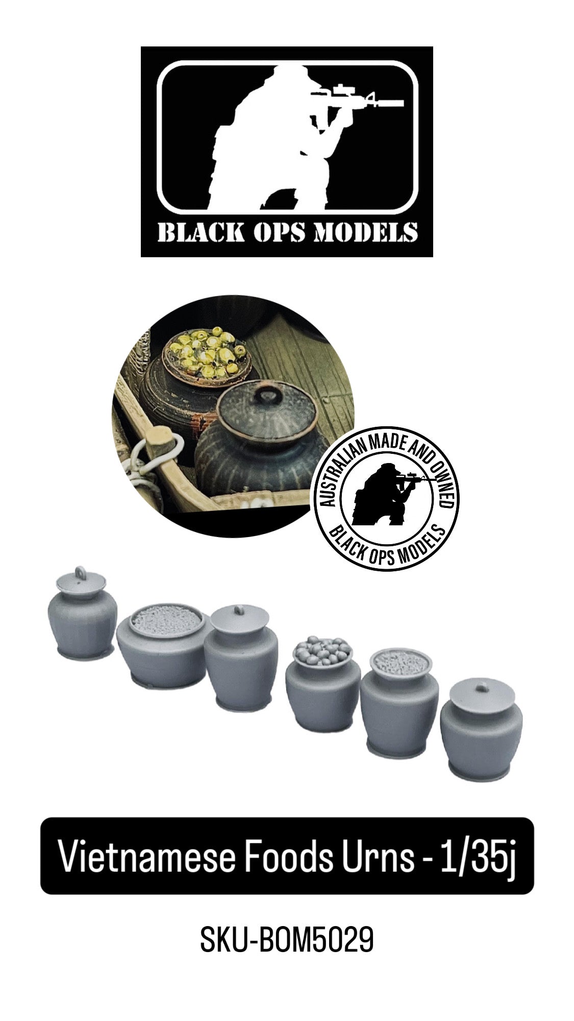 Vietnamese Foods Urns - 1/35