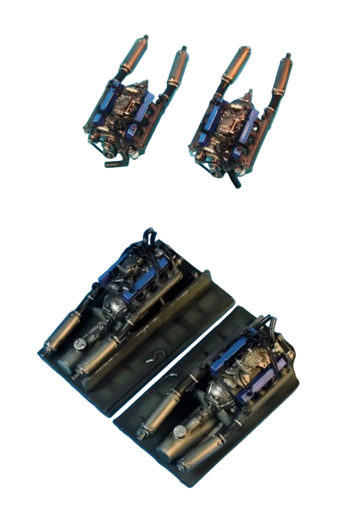 LSSC Open Engine Bay Conversion Kit – 1/35 (Dragon 3301)